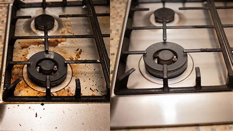 how to clean gas stove hard to light